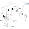 Гигиенический душ WASSERKRAFT A0135 A01353
